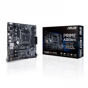 Asus Płyta główna PRIME A320M-K AM4/CSM 2DDR4 USB3/HDMI mATX