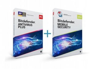 Bitdefender ESD AV Plus + Mobile 1 Stan. 1Rok  BAVM-N-1Y-1D