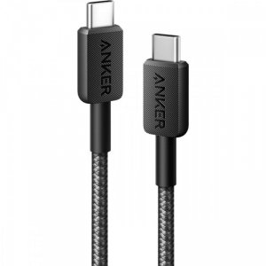 Anker Kabel 322 USB-C do USB-C oplot 1.8m czarny