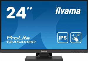 IIYAMA Monitor 24 cale T2454MSC-B2AG 10 PKT. POJ,IPS,HDMI,DP,FHD,300cd,4ms,  2x2W