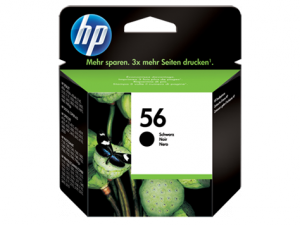 czarny atramentowy wkład drukujący HP 56 (19 ml)
