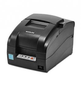 Bixolon Dot Matrix, 80dpi/144dpi,  5.1lps, 64Mb SDRAM, 16Mb  FlashROM, Serial +USB, No Cutter, Black