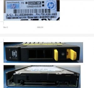 Hewlett Packard Enterprise DRV 1.2TB HDD 6G SAS SFF **Refurbished**