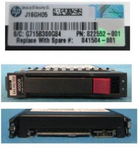 Hewlett Packard Enterprise DR SSD 400GB 12G 2.5 SAS MSA **Refurbished**