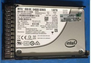 Hewlett Packard Enterprise SSD 1.92TB 6G SFF SATA MU SC DS