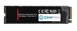 CoreParts 256GB M.2 PCIe NVMe SSD 256GB M.2 NVME Consumer PCIe,  3D NAND, TLC 1776/802 Read/Write(MB/S) - Bulk Packaging (plasti