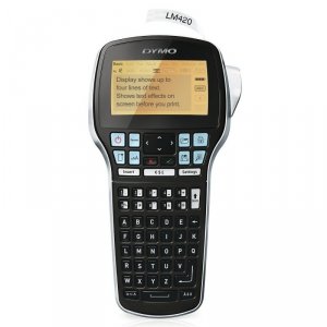 DYMO LabelManager 420P **EU PLUG** LabelManager 420P, Thermal  transfer, 180 x 180 DPI, 12 mm/sec, 1.49 cm, Black, LCD