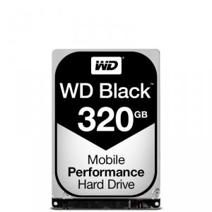 Western Digital WD Scorpio 320GB 32MB 7200rpm **REFURBISHED** Black 7mm