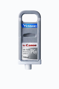 Tusz zamiennik Yvesso do Canon PFI-706PGY (PFI706PGY) Photo Grey 700ml do iPF8300 / iPF8400 / iPF9400 