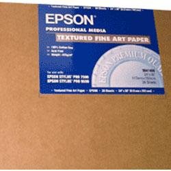 Papier matowy gładki w arkuszach Epson Smooth Fine Art, 24''x30'', 425g/m2 (20ark) C13S041434