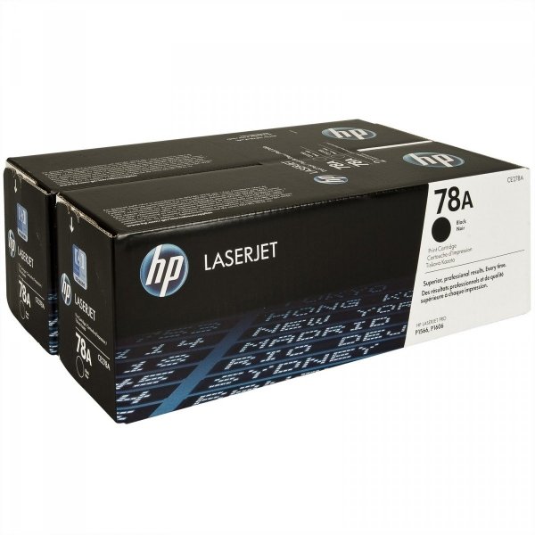 Toner HP black (2100 stron) LJ P1566/1606DN | CE278A (dualpack)