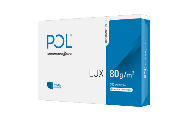 Papier biurowy POLlux A4  80g