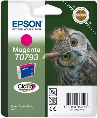 Wkład Magenta do Epson Stylus Photo 1400, T0793