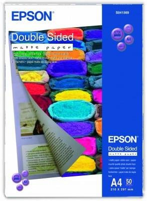 Dwustronny papier matowy EPson (A4) - 50 Blatt; 178g/m2 S041569