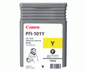 Tusz Canon PFI-101Y Yellow 130ml do iPF5000 iPF5100 iPF6100 iPF6200 CF0886B001AA