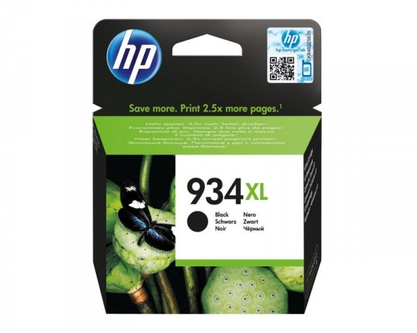 HP Tusz nr 934XL C2P23AE Black 25,5ml 1000str