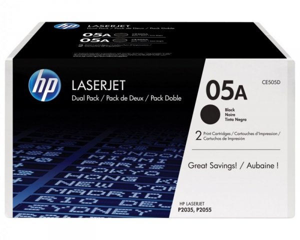 HP Toner nr 05AD CE505AD Black 2,3K