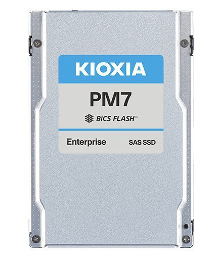 Dysk SSD Kioxia PM7-R 7.68TB 2.5&quot; (15mm) SAS 24Gb/s KPM7VRUG7T68 (DWPD 1) SED