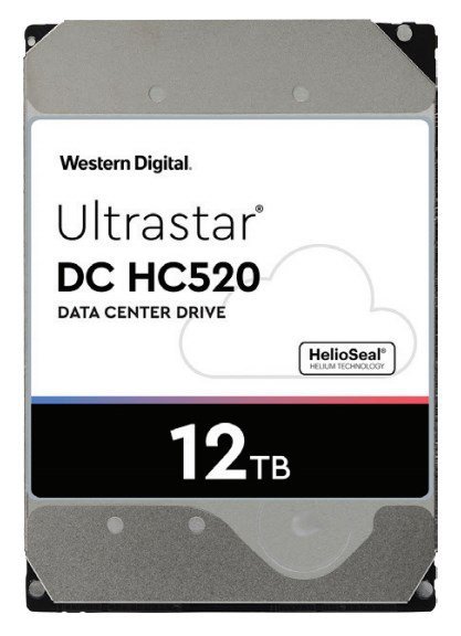 Dysk serwerowy HDD Western Digital Ultrastar DC HC520 (He12) HUH721212ALE600 (12 TB; 3.5&quot;; SATA III)