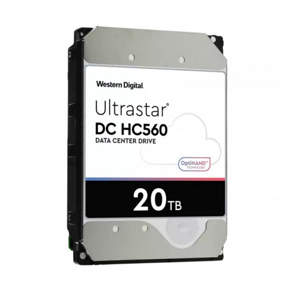 Dysk serwerowy HDD Western Digital Ultrastar DC HC560 WUH722020BL5204 (20 TB; 3.5&quot;; SAS)