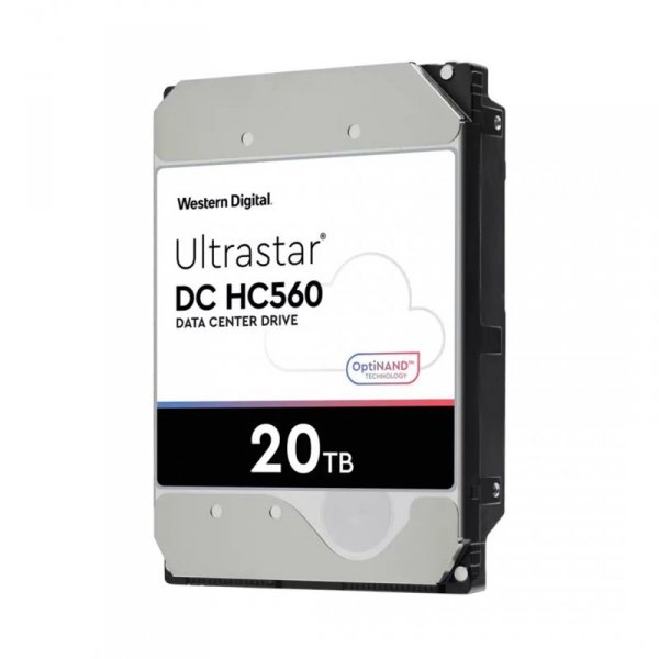 Dysk serwerowy HDD Western Digital Ultrastar DC HC560 WUH722020BLE6L4 (20 TB; 3.5&quot;; SATA III)
