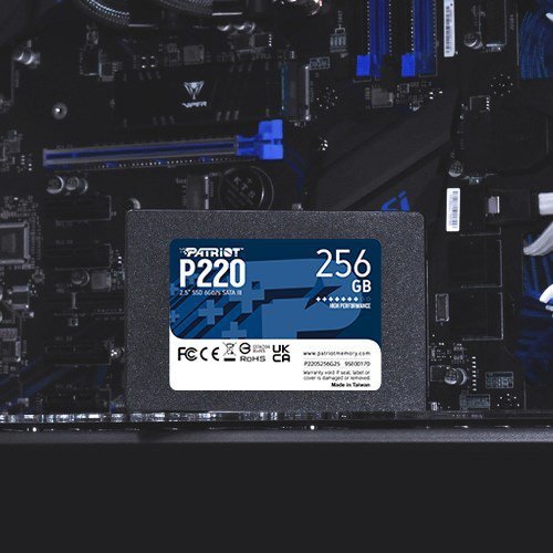 SSD Patriot P220 256GB SATA3 2,5&quot;