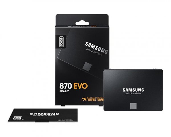 Dysk SSD Samsung 870 EVO 500GB MZ-77E500BW SATA