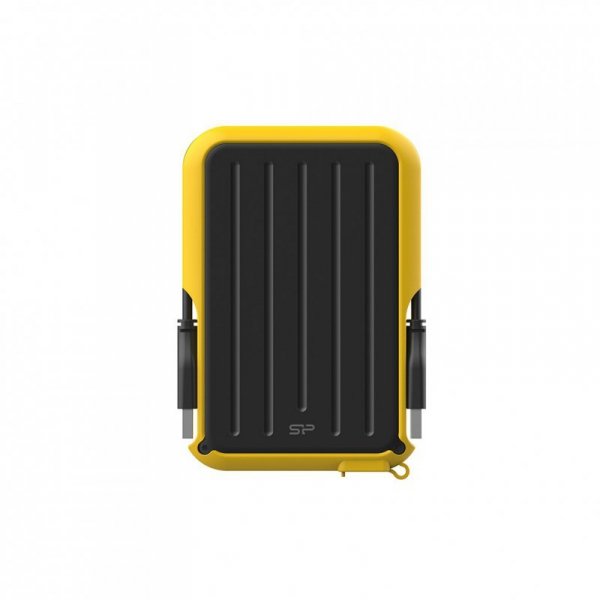 Dysk zewnętrzny HDD Silicon Power Armor A66 (4TB; 2,5&quot;; USB 3.2; Yellow; SP040TBPHD66LS3Y)