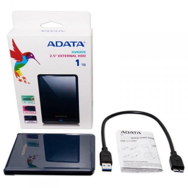 HDD USB3.1 1TB EXT. 2.5&quot; BLUE AHV620S-1TU31-CBL ADATA