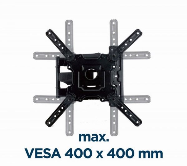 GEMIRD UCHWYT ŚCIENNY REGULOWANY LCD 32&quot;-55&quot; VESA MAX 400 X 400MM, DO 32KG