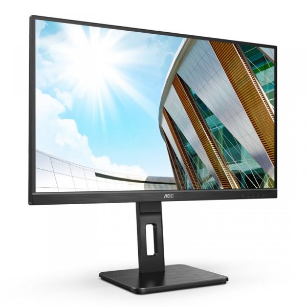 AOC P2 U27P2 LED display 68,6 cm (27&quot;) 3840 x 2160 px 4K Ultra HD Czarny