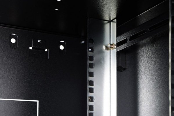 Digitus Szafa sieciowa wisząca Dynamic 19" 9U rack 474x600x450mm, drzwi szyba, czarna, niezłożona, 60kg