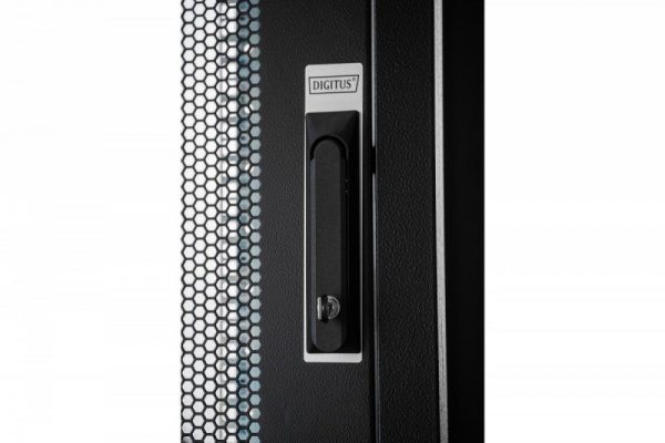 Digitus Szafa sieciowa stojąca Hyper Pro 19" 26U rack 600x1000, drzwi przód perforacja, czarna 1000kg