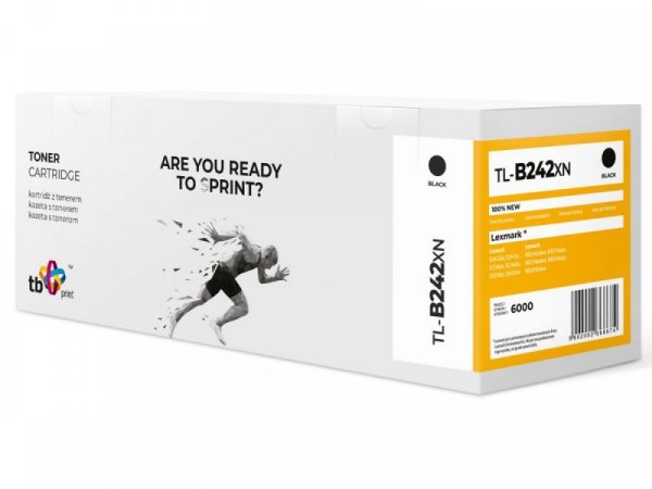 TB Print Toner do Lexmark MB2442 TL-B242XN BK 100% nowy