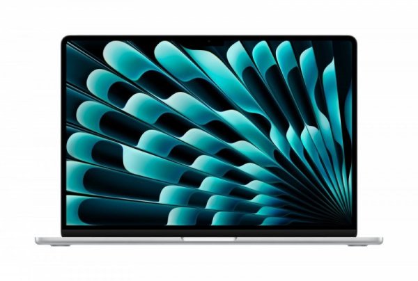 Apple MacBook Air 15.3 cala: M5 10/10, 16GB, 512GB SSD, bez zasilacza - Srebrny