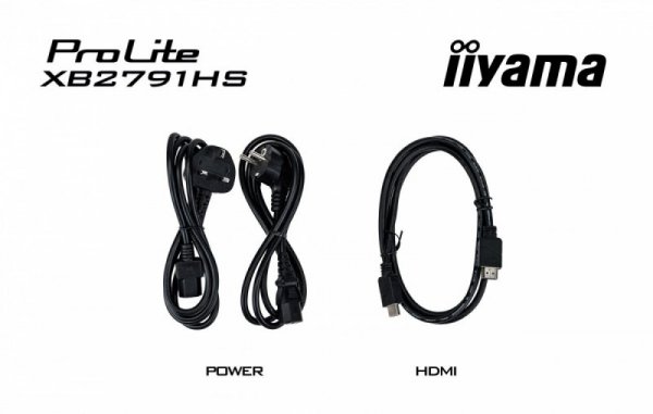 IIYAMA Monitor 27 cali XB2791HS-B1 FHD,IPS.HDMI.DP.2x2W,350cd,1500:1,        120Hz,HAS 150 (PIVOT)