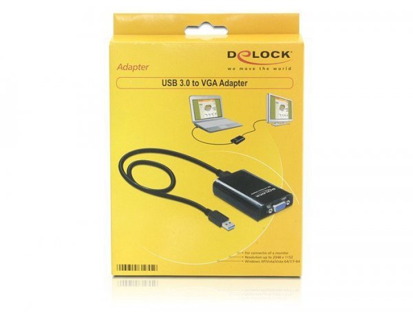 Delock Adapter USB 3.0 -&gt; VGA