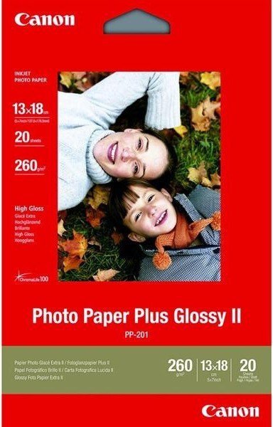 Canon Papier Canon PP-201 błyszczący II Photo Paper Plus 13X18 20 arkuszy 2311B018
