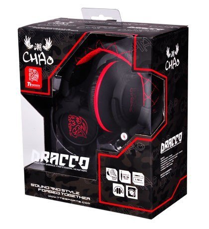 Thermaltake Słuchawki dla graczy Tt eSPORTS - CHAO Dracco Black