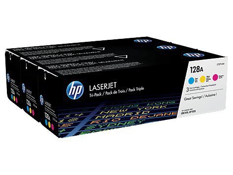 HP Inc. Toner 128A CP1525/CM1415 CMY 3-Pack CF371AM