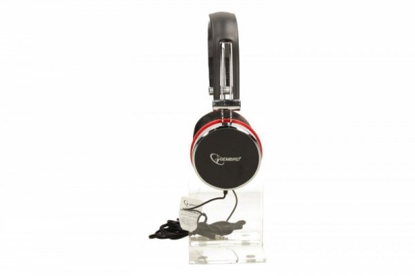 Gembird Słuchawki MHP-903 Black/Silver/Red 150cm