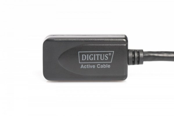Digitus Kabel przedłużający USB 2.0 HighSpeed Typ USB A/USB A M/Ż aktywny 25m Czarny