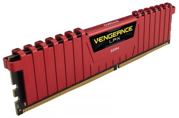 Corsair DDR4 Vengeance LPX 8GB/2666 RED CL16-18-18-35 1.20V XMP2.0