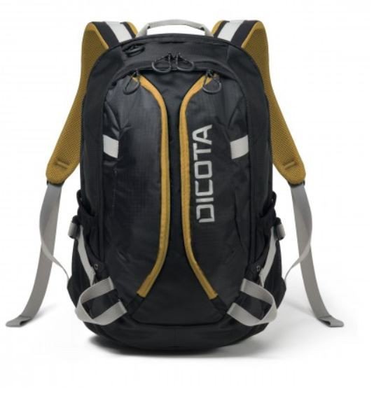 DICOTA Backpack Active 14-15.6&#039;&#039; Black/Yellow whit HDF