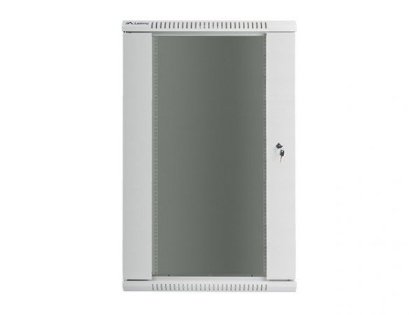 Lanberg Szafa instalacyjna wisząca 19 22U 600X600mm szara (drzwi szklane)
