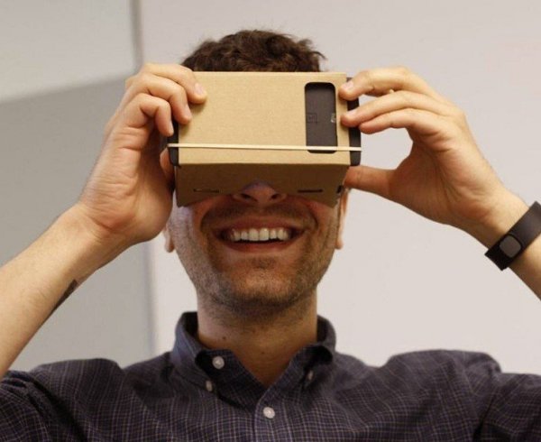 Maclean Okulary cardboard 3D Google Nano RS500 dla smartfonów 4 - 5,5&quot;