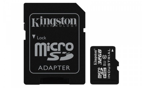 Kingston microSD 32GB CL10 UHS-I 90/45MB/s Industrial
