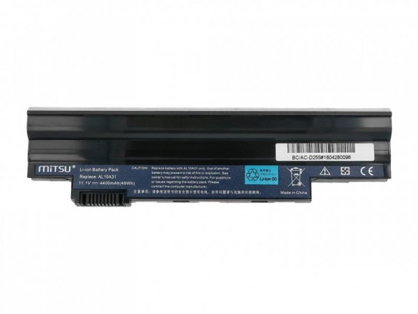 Mitsu Bateria do Acer D255, D260 4400 mAh (49 Wh) 10.8 - 11.1 Volt