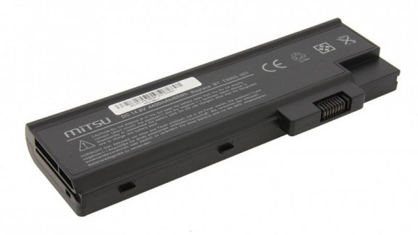 Mitsu Bateria do Acer TM2300, Aspire 1680 4400 mAh (65 Wh) 14.4 - 14.8 Volt