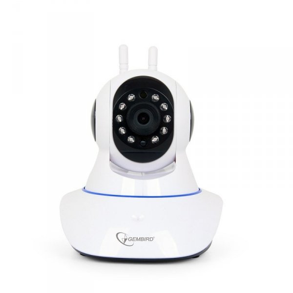 Gembird Kamera IP wewnętrzna 720p WiFi Smart obrotowa biała
